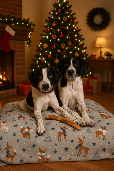 Kuscheldecke - Wintertiere