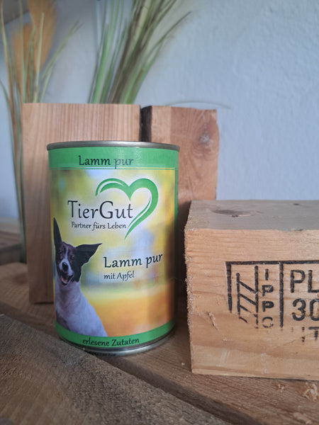 Hund - Lamm pur 6 x 400g Dosen